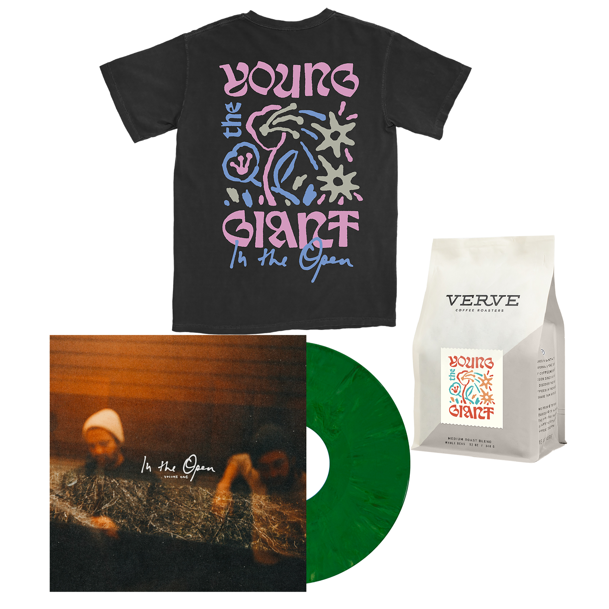Into the Open Coffee / Tee / Vinyl Bundle